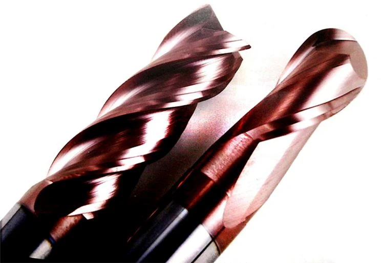 60° tapered ball nose end mill
